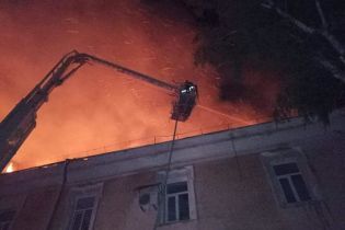 У Луцьку вночі горів військовий шпиталь