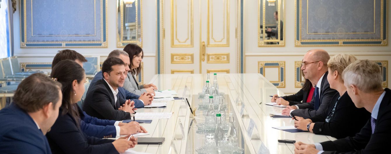 Зеленський зустрівся з представниками МВФ: говорили про реформи і ситуацію щодо "ПриватБанку"