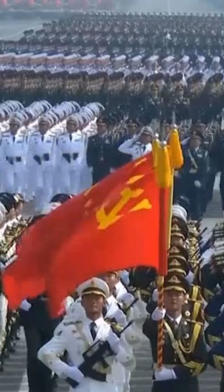 Самый большой военный парад в истории страны состоялся в Китае