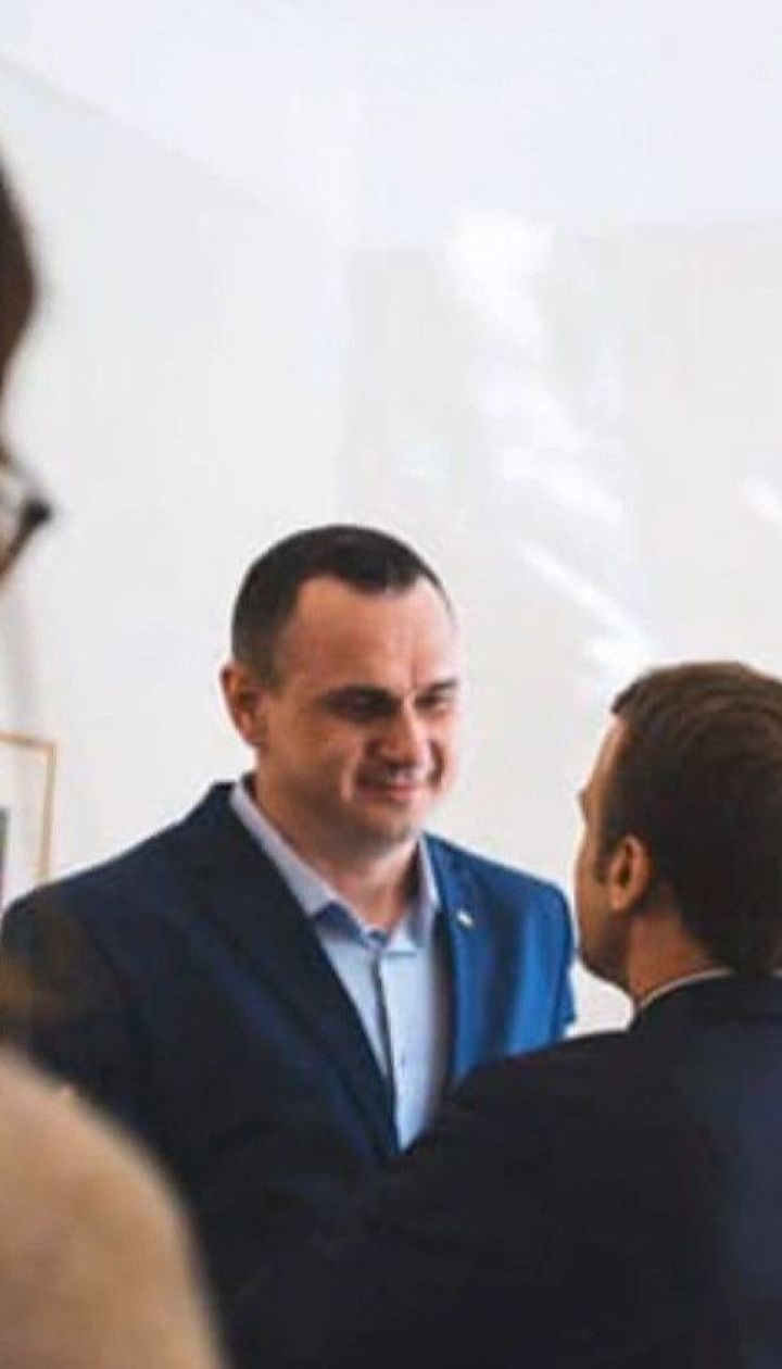 У кулуарах ПАРЄ Сенцов з Макроном поспілкувалися про долю бранців Кремля