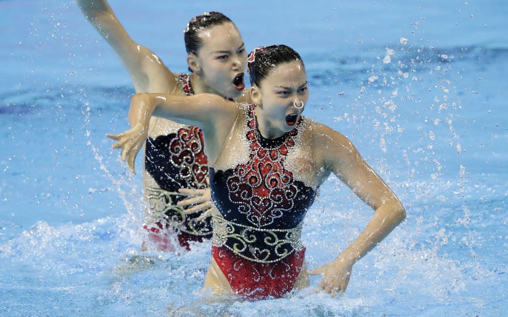 Артистичне плавання на ЧС-2019 у Кванджу / © Associated Press