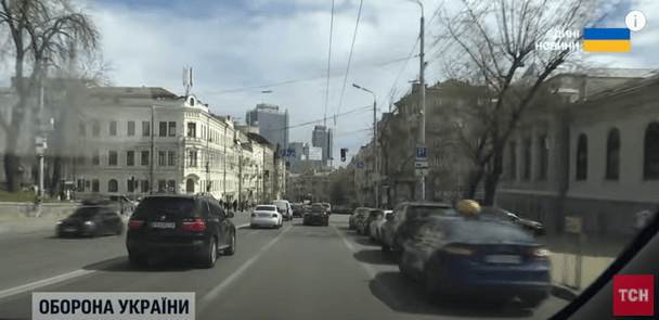 Парковка в Киеве / © ТСН