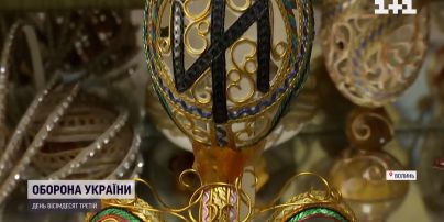 "Український Фаберже" з Волині виготовив виріб на честь "азовців" і мріє передати його особисто