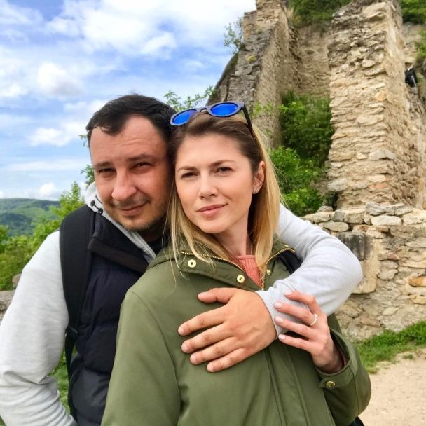 Дмитро Танкович з дружиною / © instagram.com/tankovich_olya