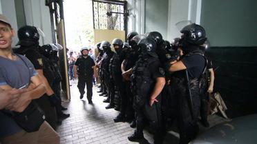 Столкновения под горсоветом Одессы / © УНИАН