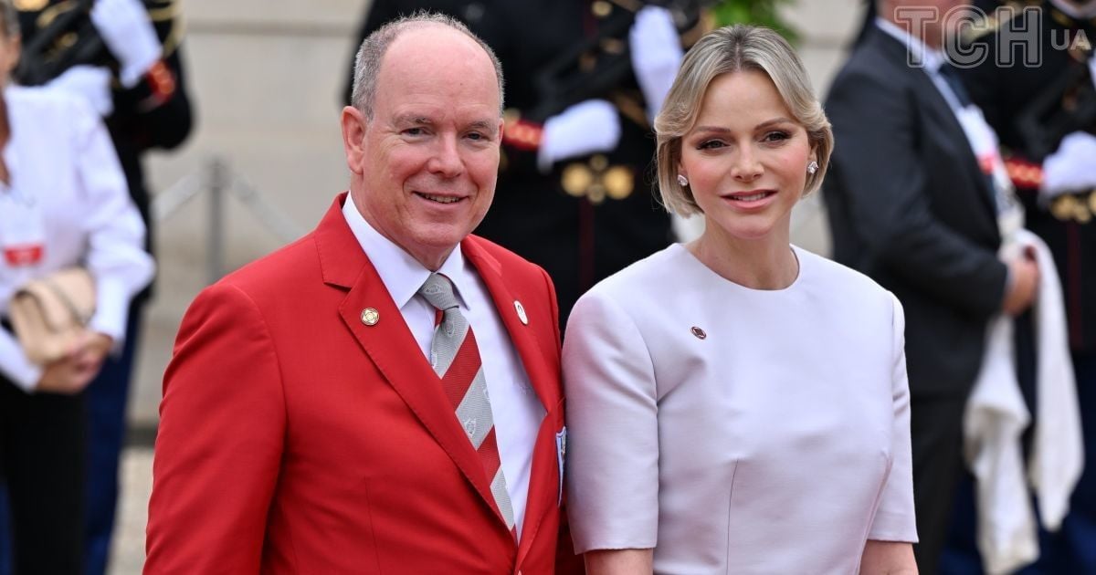 Князь Альбер II и княгиня Шарлин