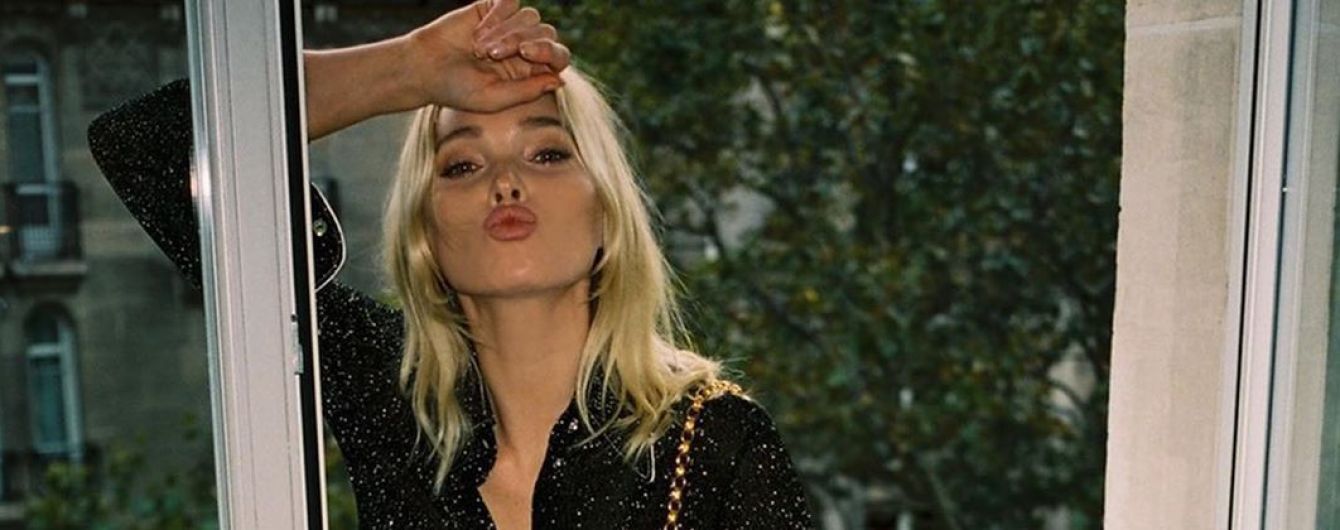 Без білизни і в пітонових штанях: стильний лук "ангела" Victoria's Secret Ельзи Госк