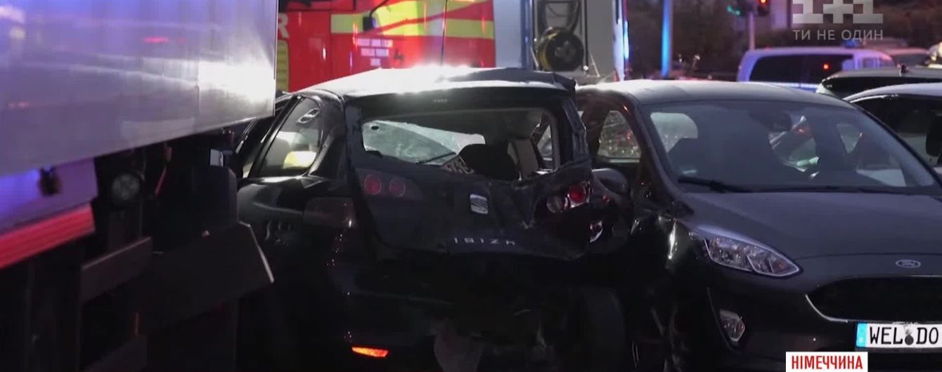 Таран на краденій вантажівці у Німеччині: водія неодноразово затримували за розбій та наркотики