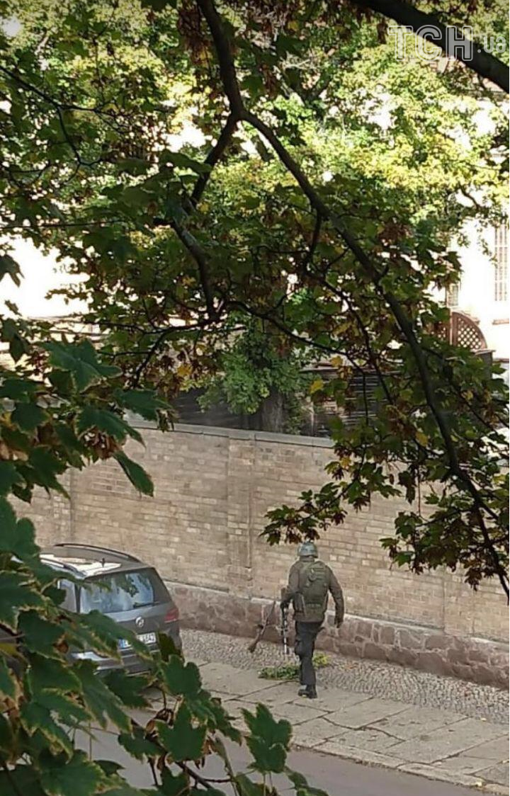 Один з нападників у Галле_2