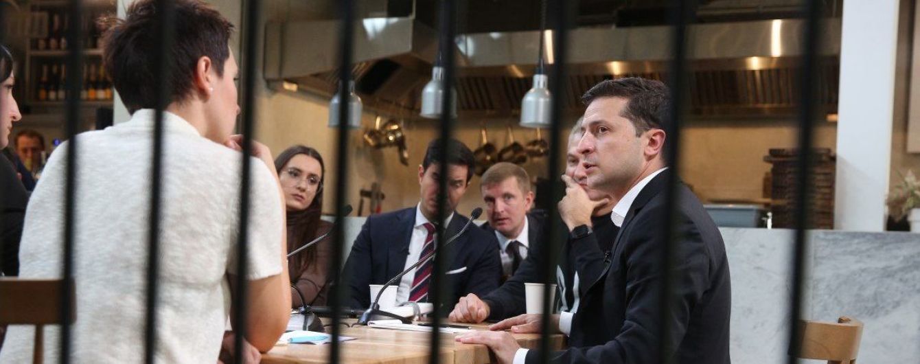 "Я - хороший президент". Зеленский ответил на вопрос журналиста, которого не аккредитовали на пресс-марафон