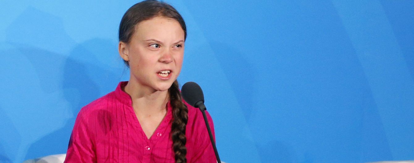 "Ви вкрали моє дитинство!": 16-річна екоактивістка Грета Тунберг виступила з емоційною промовою на саміті ООН