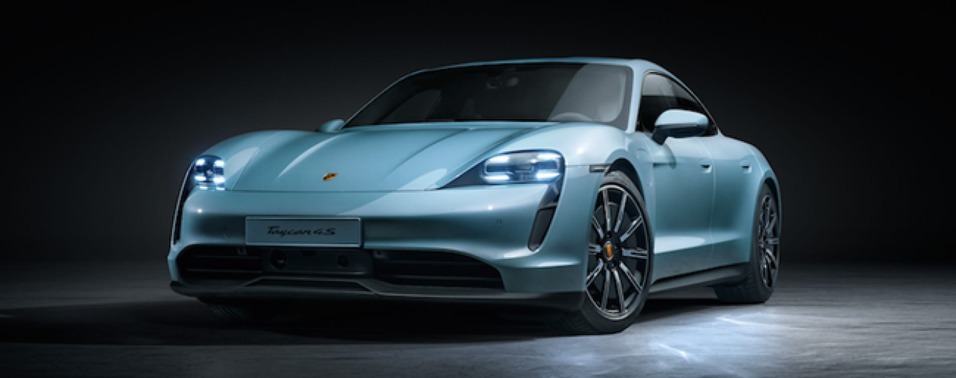 Появилась украинская цена базового Porsche Taycan