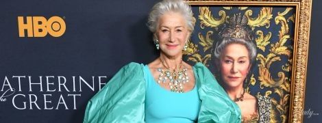 Как королева: роскошный образ Хелен Миррен на премьере сериала