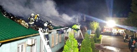 В Одессе горел мужской монастырь