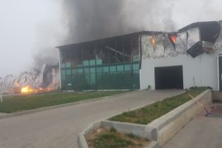 В Одесской области пожар уничтожил склад крупнейшей в Украине чесночной компании