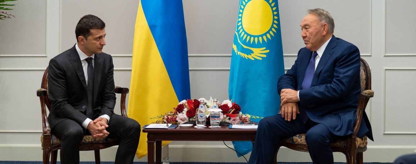 Image result for назарбаев и зеленский"