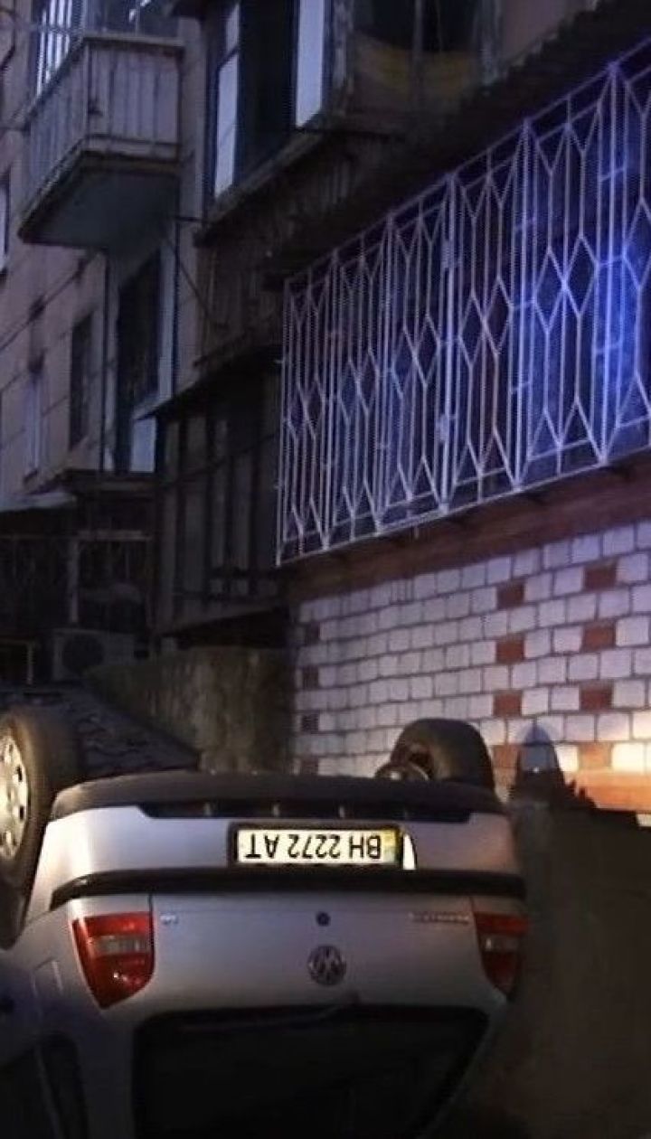 В Одессе в результате ДТП перевернулся автомобиль, пострадал 5-летний ребенок