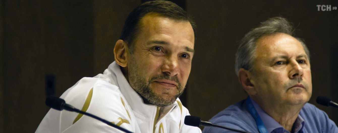 Шевченко вызвал 25 футболистов на последние матчи года сборной Украины