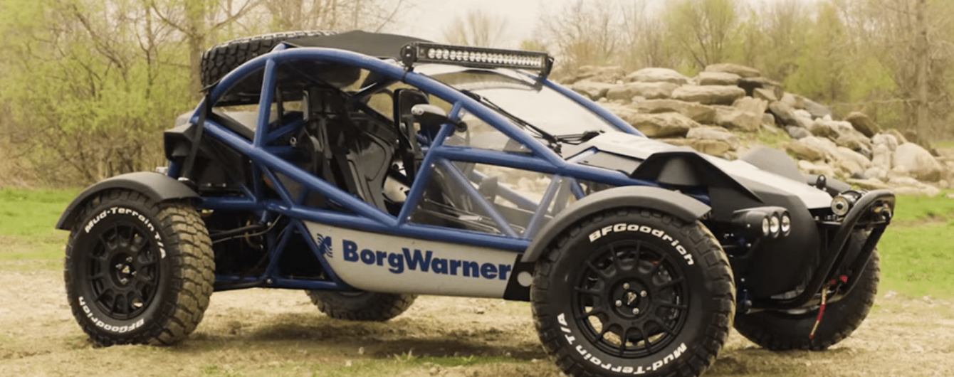 Американцы выпустили электрокар на базе популярного багги Ariel Nomad