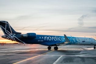 Nordica прекратила полеты из Киева в Таллин