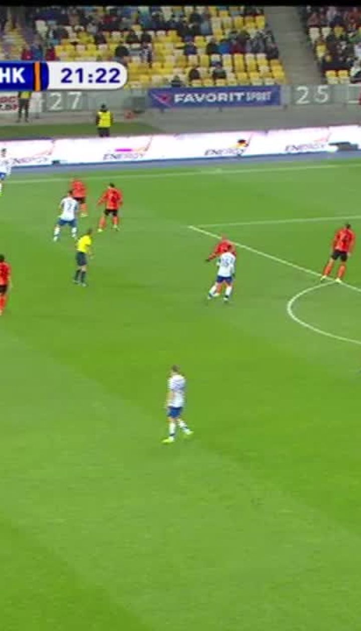 Динамо - Шахтар - 1:0. Відео голу Сидорчука