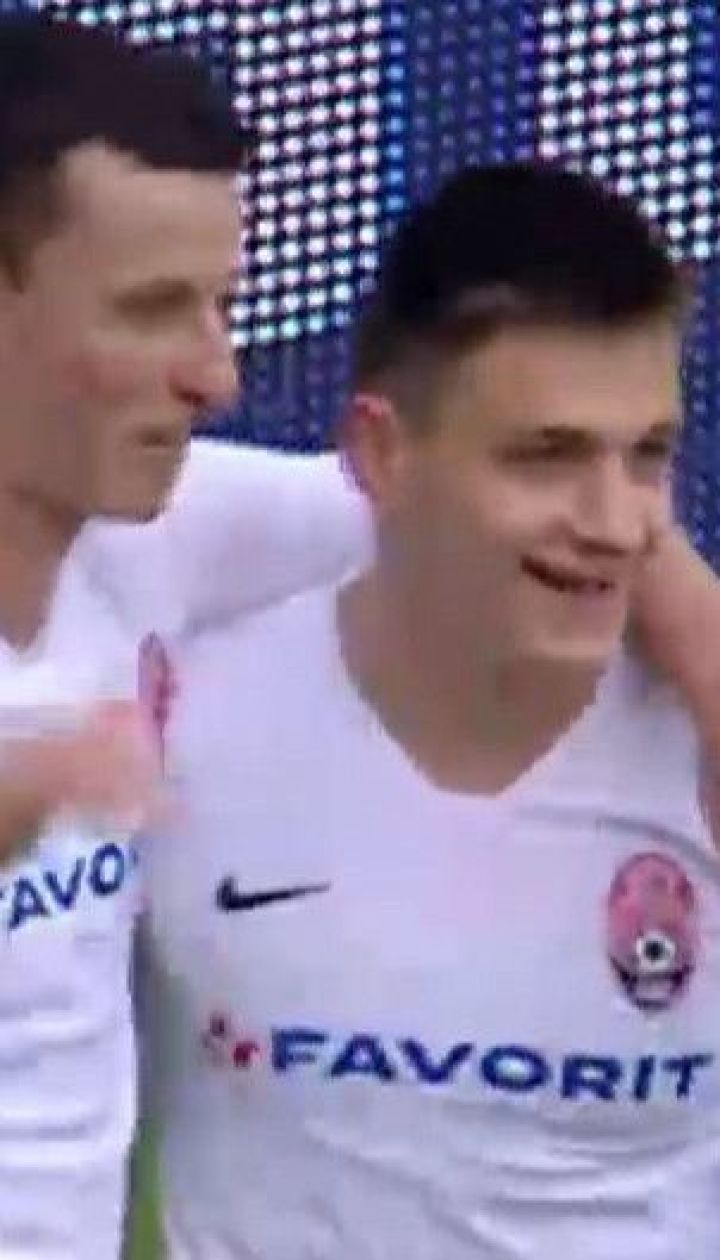 Дніпро-1 – Зоря - 0:2. Відео голу Іванісені