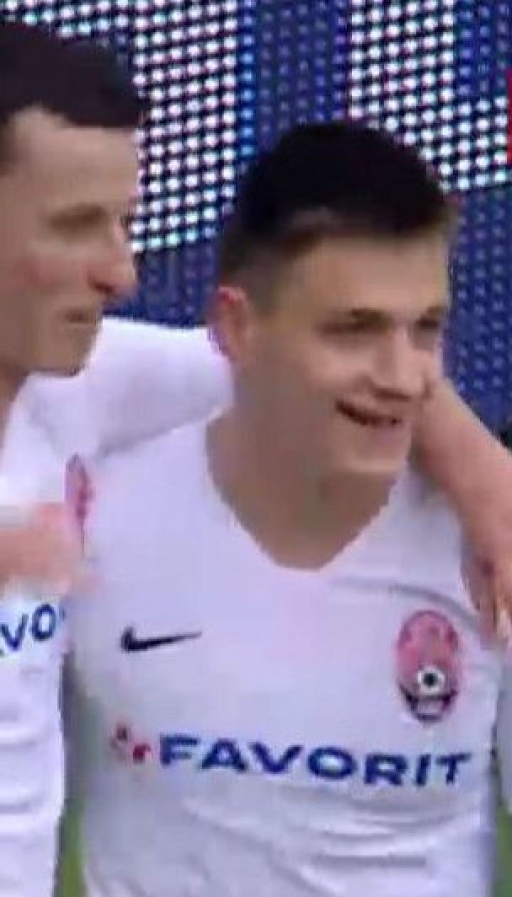 Днепр-1 – Заря - 0:2. Видео гола Иванисени