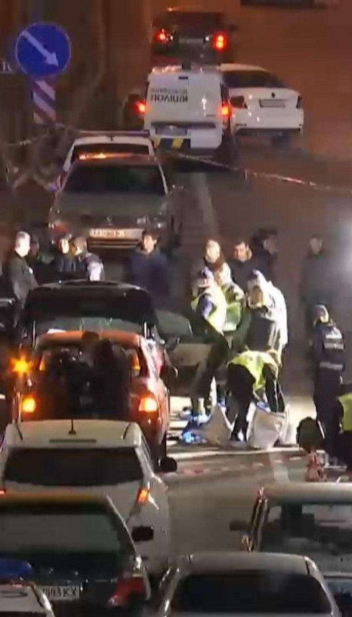 Полиция разыскивает мотоциклиста, который взорвал автомобиль на окраине столицы