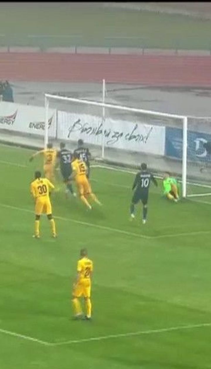Десна – Днепр-1 - 1:1. Видео гола Хлебаса