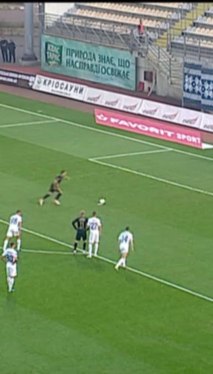 Заря – Колос - 1:0. Видео нереализованного пенальти Зозули