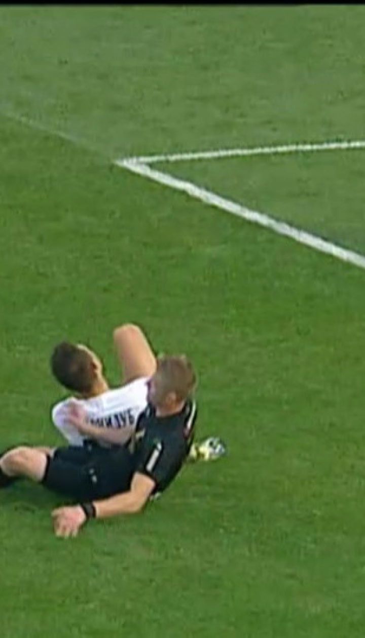 Зоря – Колос - 1:0. Відео вилучення Морозка