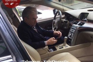 В Киеве полиция остановила автомобиль с пьяным дипломатом
