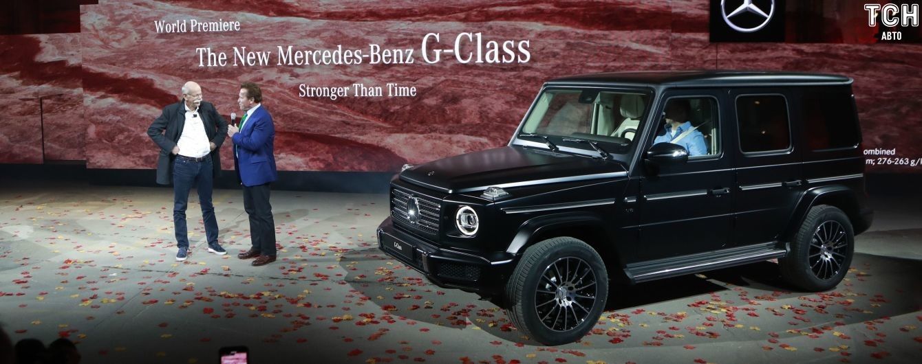 Mercedes планирует выпустить культовый G-класс "Гелик" на электричестве