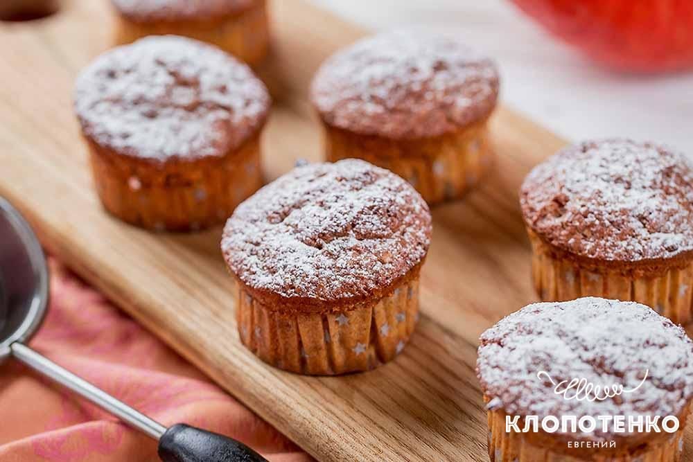 Гарбузові кекси, для блогів