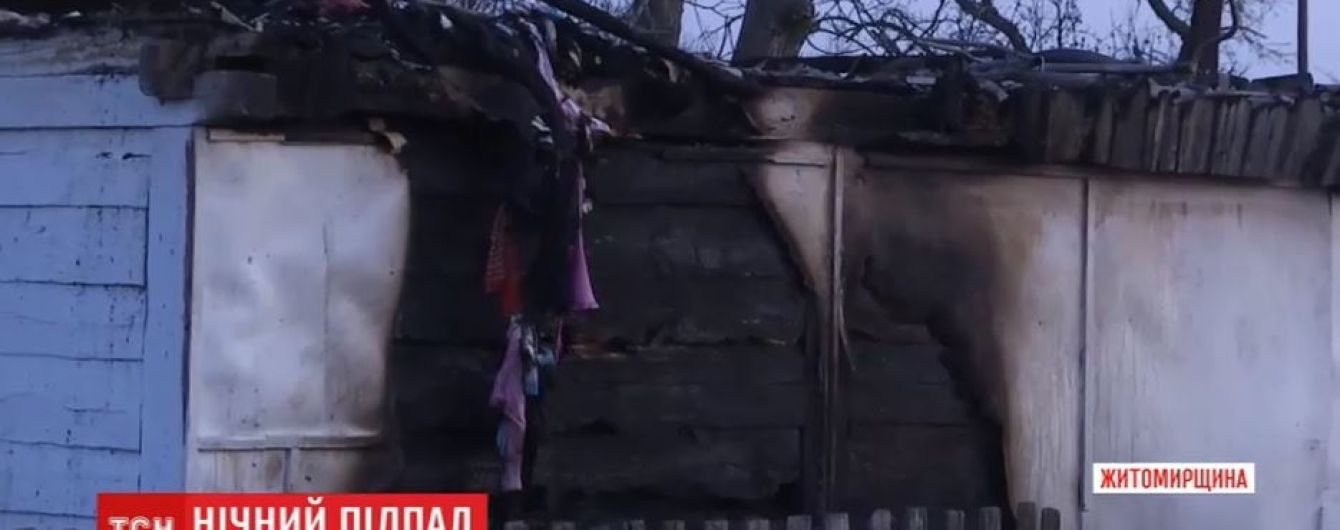 На Житомирщине мужчина признался, что пытался сжечь бывшую жену и ее шестерых детей