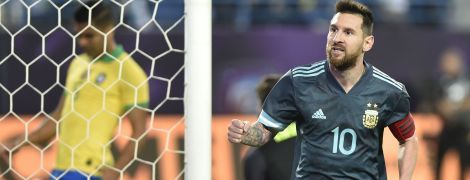 Месси принес Аргентине победу над Бразилией в товарищеском матче