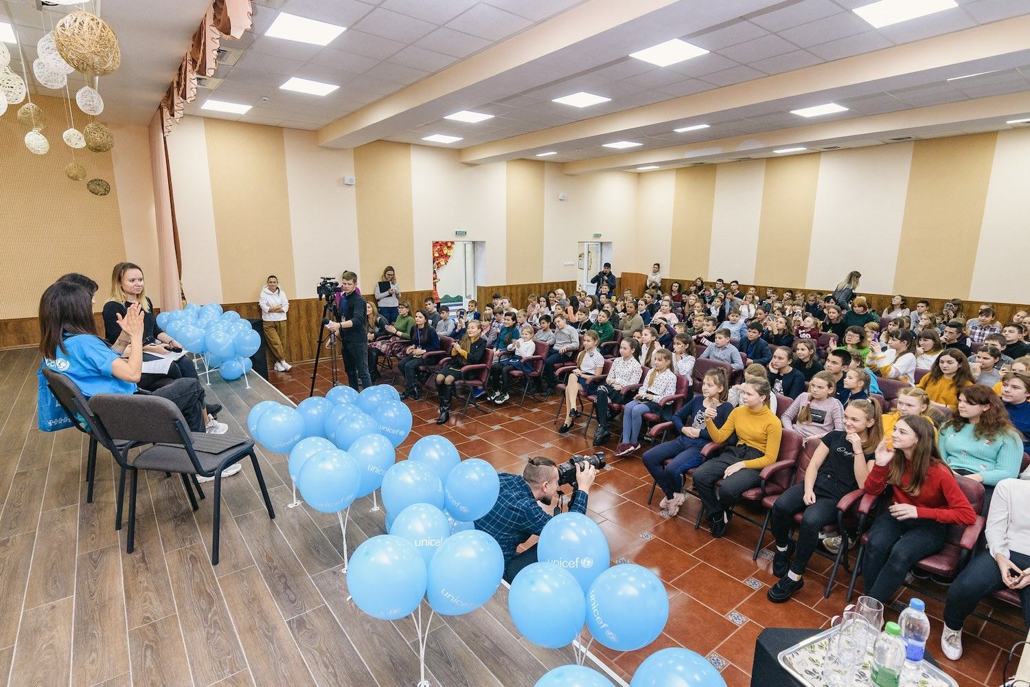 Michelle Andrade, урок ЮНІСЕФ_2