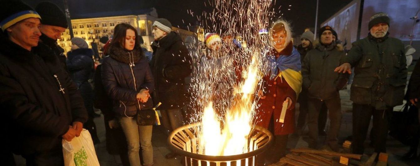 В Украине отмечают шестую годовщину Революции Достоинства