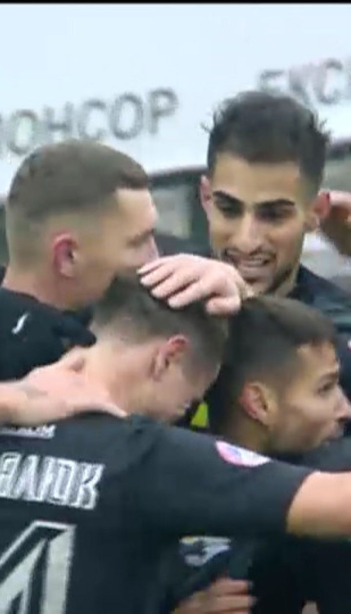 Карпаты - Олимпик - 1:1. Видео гола Цымбалюка