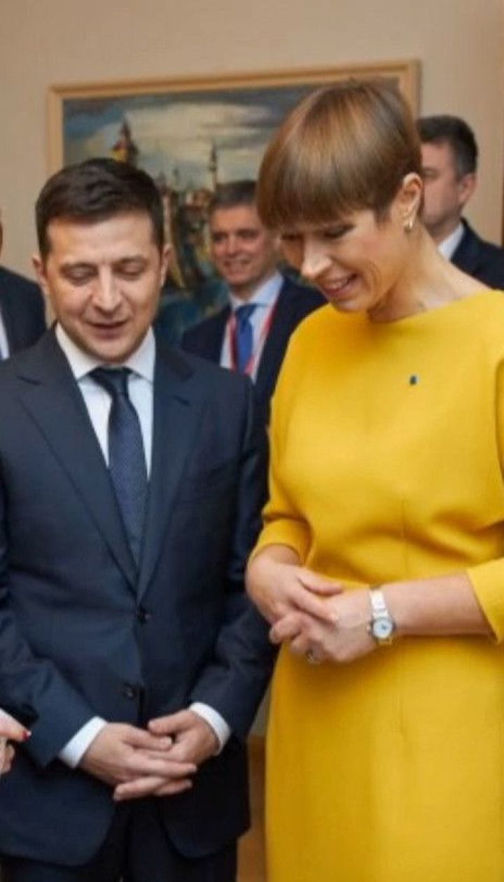Велосипед для президента: очільниця Естонії зробила Зеленському незвичний дарунок