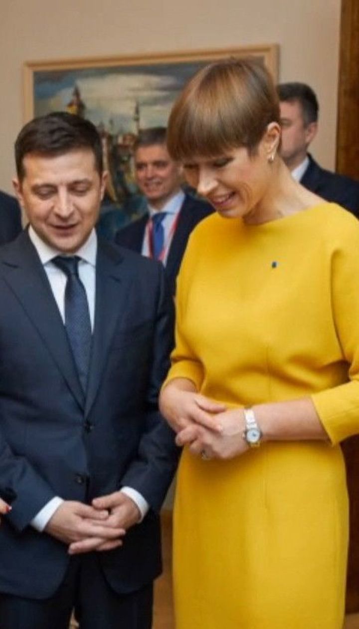 Велосипед для президента: глава Эстонии сделала Зеленскому необычный подарок
