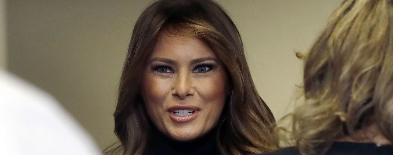 Меланию Трамп громко освистали во время выступления на молодежном форуме в Балтиморе
