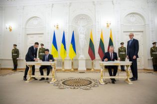 Украина и Литва подписали декларацию о стратегическом партнерстве