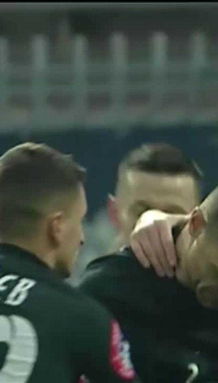 Зоря - Карпати - 1:0. Відео голу Вернидуба