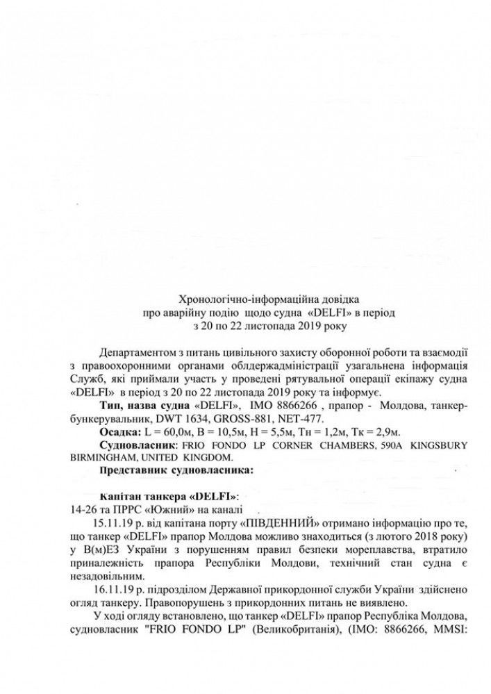 Звіт щодо танкера Делфі_4