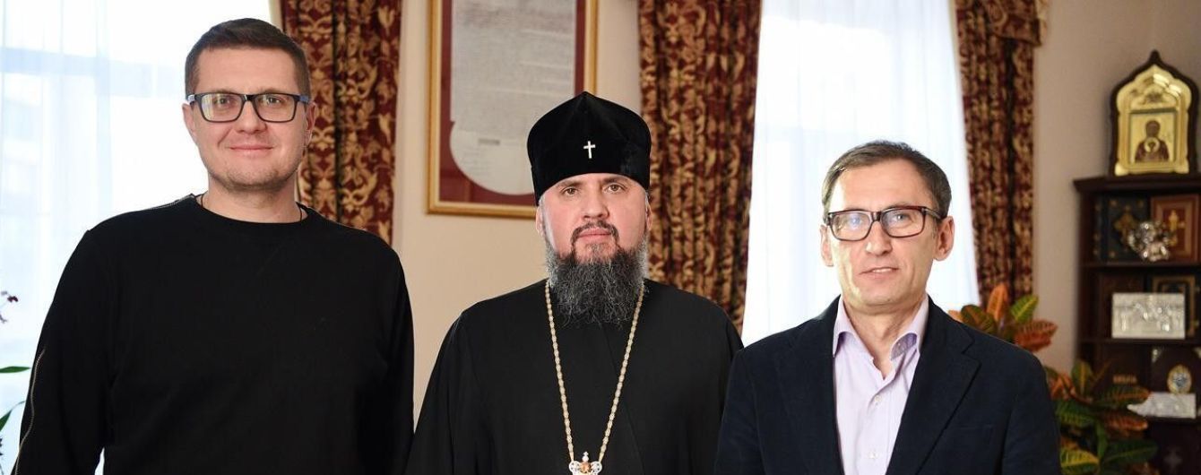 Баканов пришел на беседу к митрополиту Епифанию
