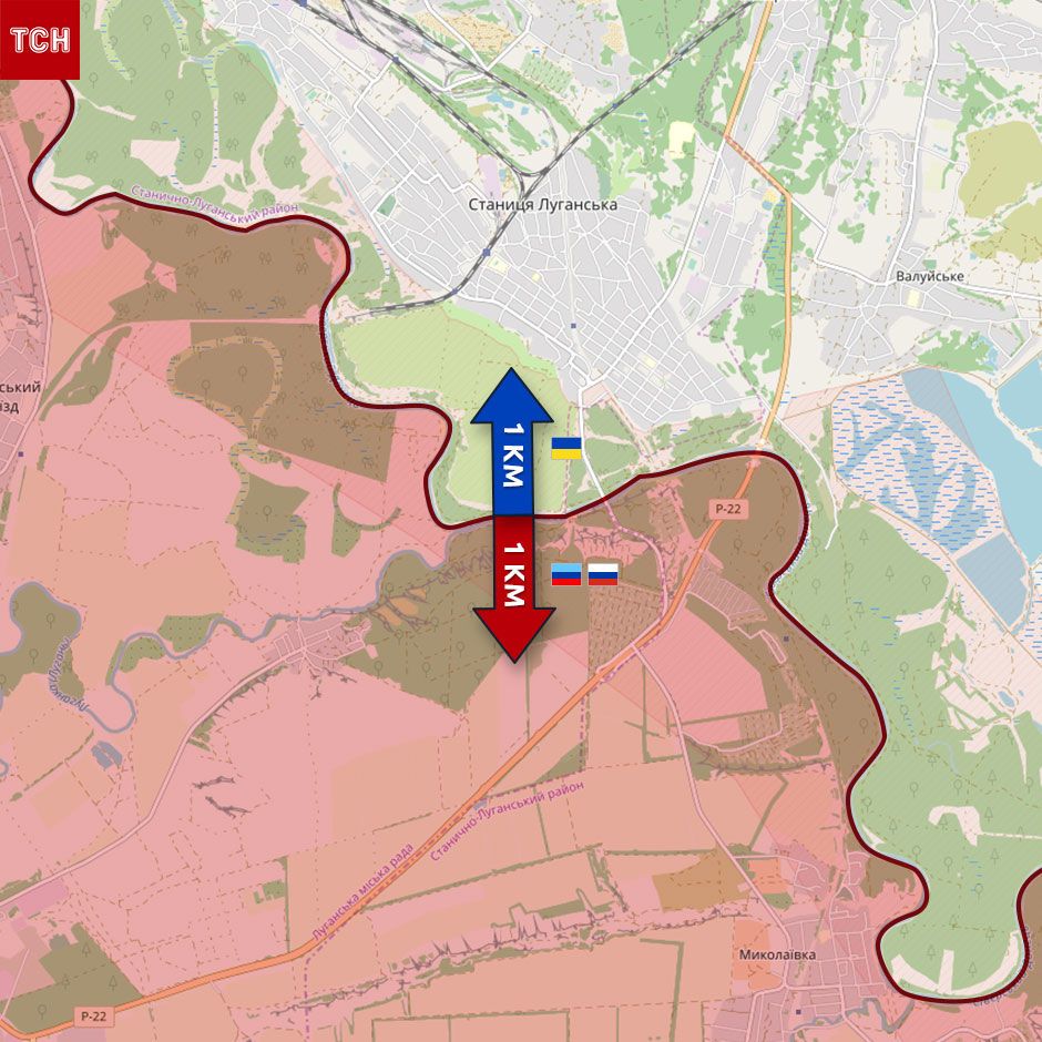 розведення у Станиці Луганській, інфографіка