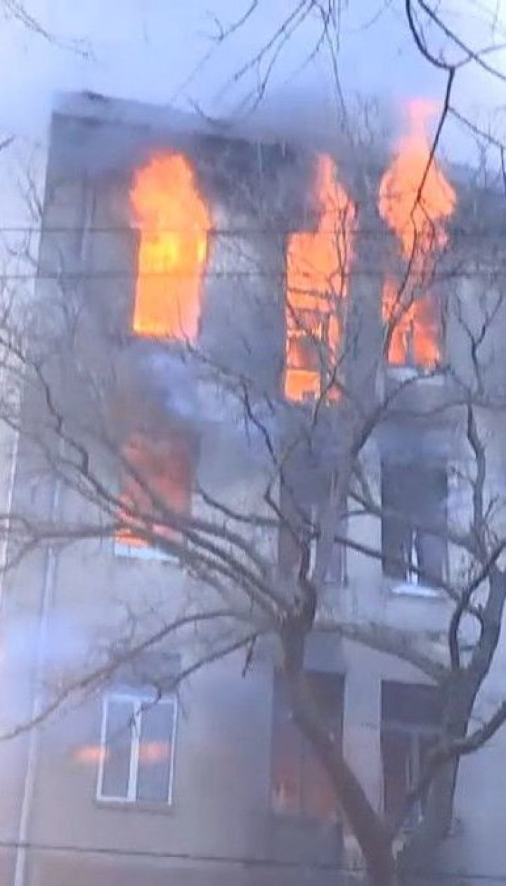 Полиция открыла уголовное производство по пожару в Одесском колледже