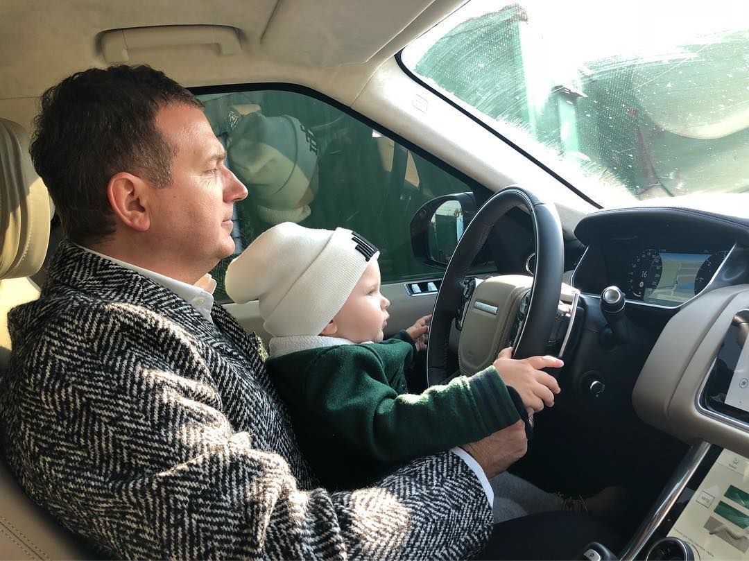 Юрій Горбунов з сином