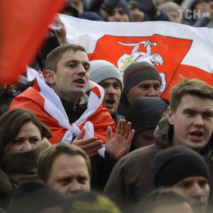 В Минске люди снова вышли на митинг против интеграции Беларуси с Россией